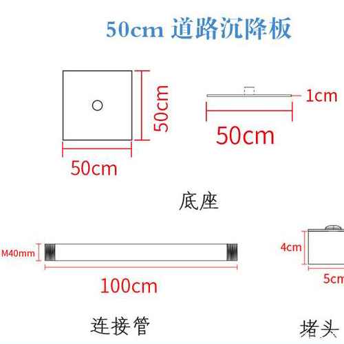 漳州沉降板规格型号如何选择?